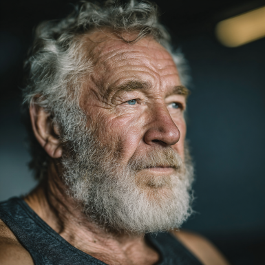 Активні літні люди займаються фітнесом